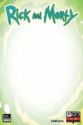 Rick And Morty Sayı 25 Boş Kapak (çift taraflı) - 1